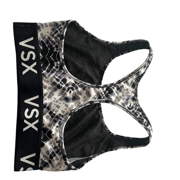 VSX Monochrome Patterned Sports Bra - Picture 2 of 11